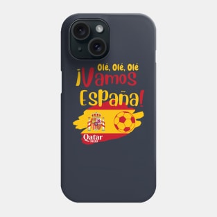 Spain Qatar World Cup 2022 Phone Case