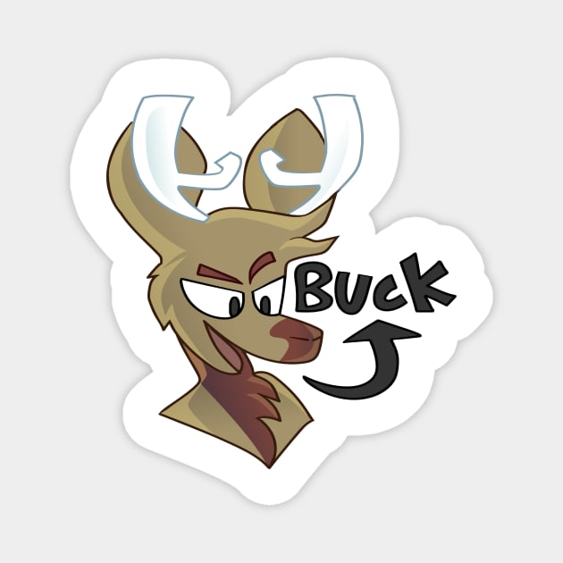 BUCK Magnet by giraffeish