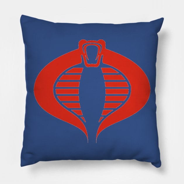 COBRA Pillow by The Hitman Jake Capone