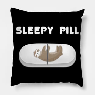 Sleepy sloth pill Pillow