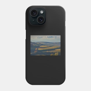 View across the Kaiserstuhl in Autumn Phone Case