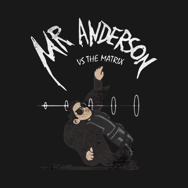 Mr Anderson Vs The Matrix by yellowed