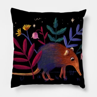 Golden Rumpert Elephant Shrew Pillow