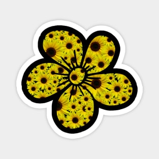 flower sunflower, sunflowers, bloom, floral, flowery Magnet