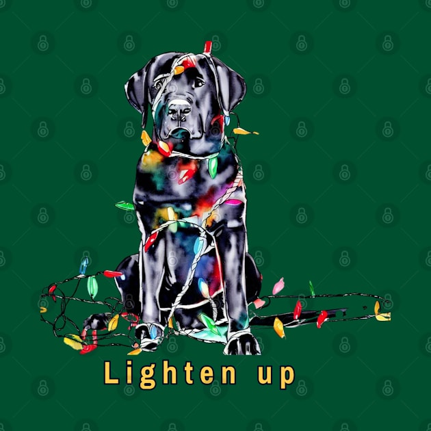 Lighten up Black Labrador by ZogDog Pro