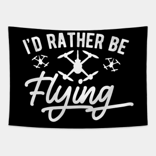 Drones Quadcopter UAV Drone Racing Tapestry