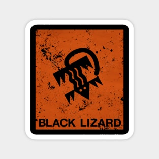 Black Lizard - retro Magnet