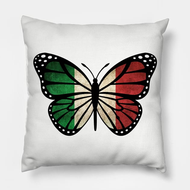 Butterflag Italy Pillow by pasnthroo