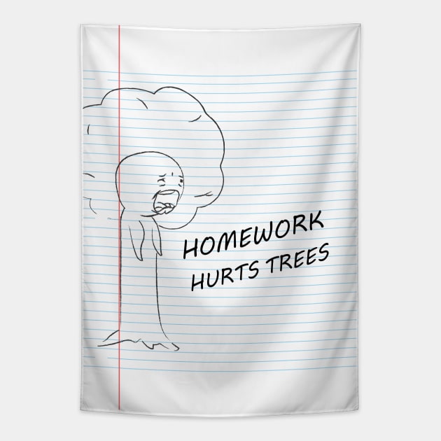 Homework hurts Tapestry by Reoryta