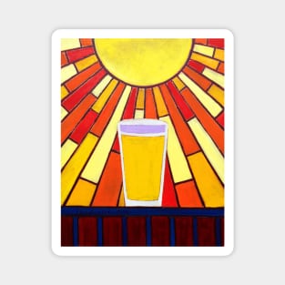 Light-Struck Pint Magnet