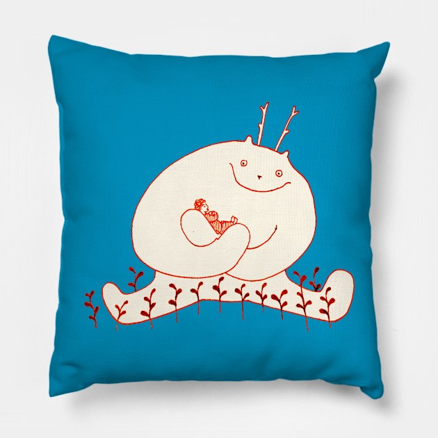 Cuddling Pillow by BRNK