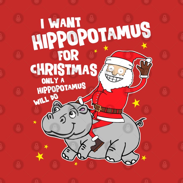 I Want a Hippopotamus For Christmas by darklordpug