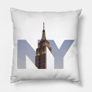 NY Empire State Building Pillow