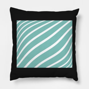 Abstract - green and white. Pillow