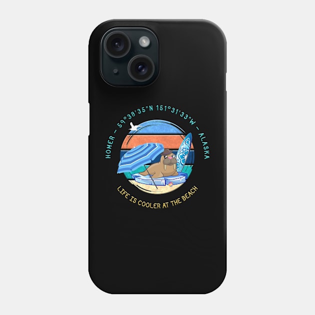 American Beaches - Homer, Alaska Phone Case by funfun