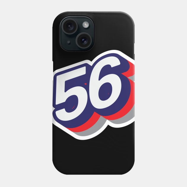 56 Phone Case by MplusC