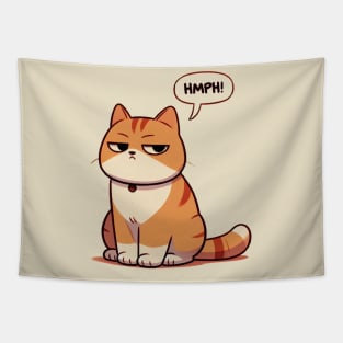 Snobbish cat Tapestry