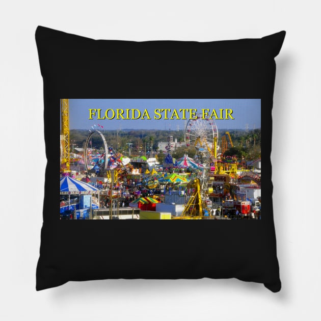 Florida State Fair work A Pillow by dltphoto