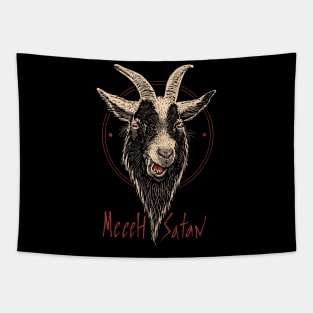 Meeeh Satan Tapestry