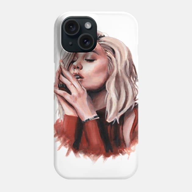 Portrait Study 3 Phone Case by Mercmichelle