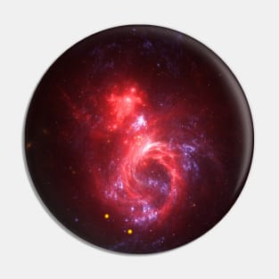 Colorful Universe Nebula Galaxy And Stars Pin