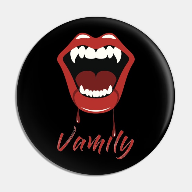Welcome to the Vamily Pin by highcouncil@gehennagaming.com