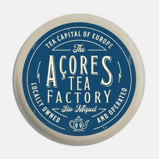 The Acores Tea Factory, Sao Miguel, the tea capitol of Europe Pin
