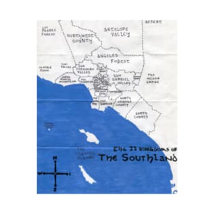 The 22 Kingdoms of the Southland T-Shirt