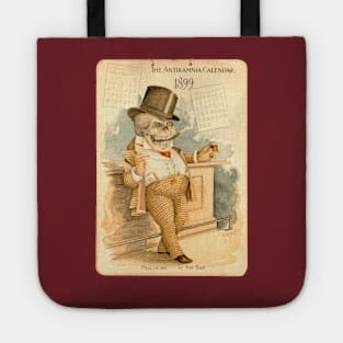 Vintage Skeleton-Gambler Tote