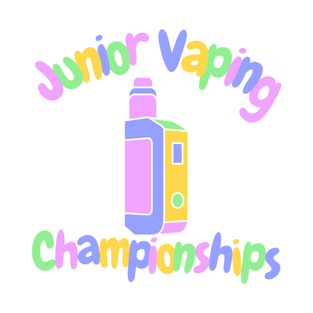 Junior vaping championships gen z satire meme joke by Captain-Jackson