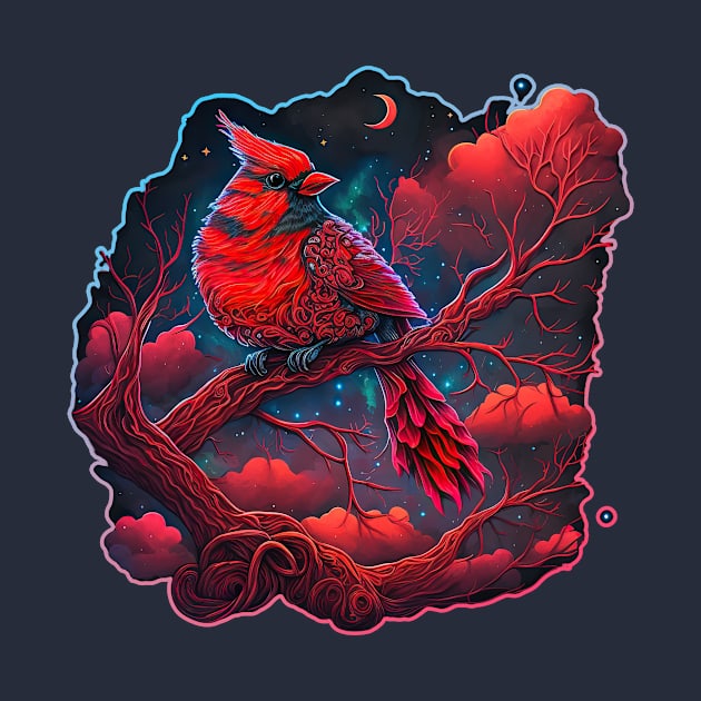 Cardinal - Cosmic Clouds by wumples