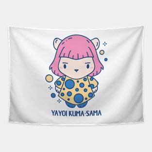 Yayoi Kuma-Sama Funny Animal pun Tapestry