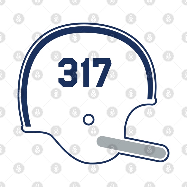 Indianapolis Colts 317 Helmet by Rad Love