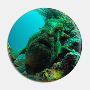 Giant Green Frogfish Pin