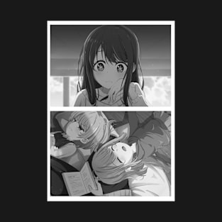 Ruby & Aqua Oshi Ni Ko Anime T-Shirt