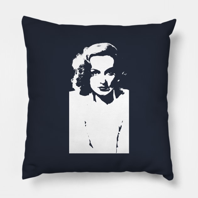 Carole Lombard Pillow by GloopTrekker