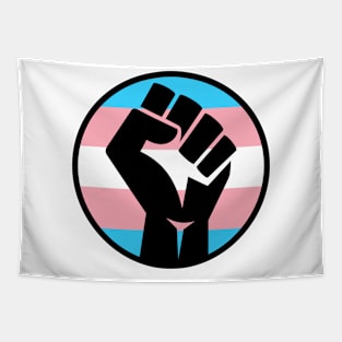 Transgender Pride Fist Tapestry