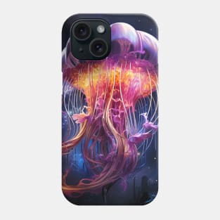 Neon Jellyfish #2 Phone Case