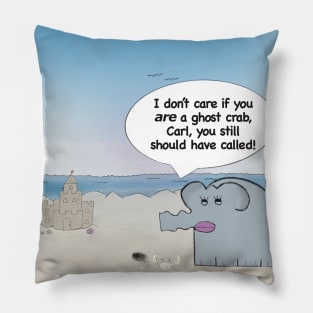 Enormously Funny Cartoons Ghosting Pillow