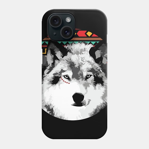 Wolf Phone Case by ilaamen