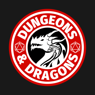 Dungeons & Dragons Logo Red T-Shirt