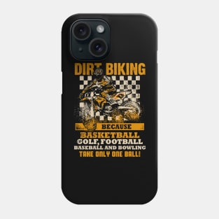 Motocross tshirt Phone Case