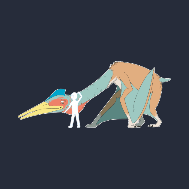 My Pal Quetzalcoatlus by Skarmaiden