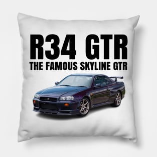 R34 GTR Pillow