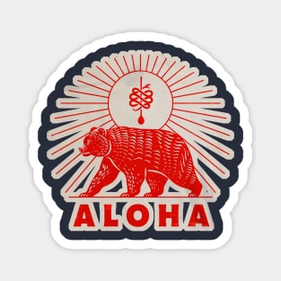 Aloha Bear Magnet
