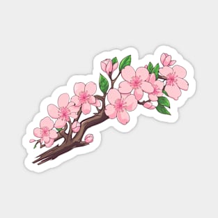 Cherry Blossom Branch - Anime Shirts Magnet