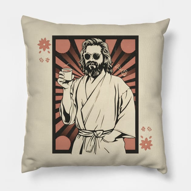 big lebowski the dude abides Pillow by Aldrvnd