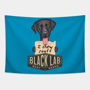 Black Lab Best Breed Tapestry