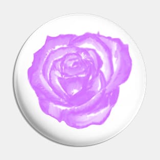 Purple Rose Pin