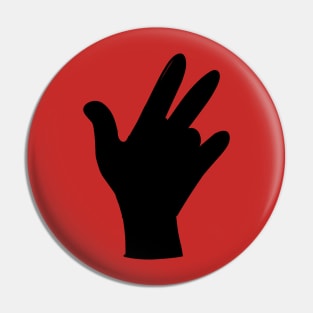 iconic 3-point celebration Pin